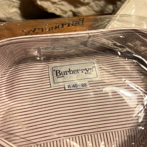 Burberrys Authentic Dress Shirt A 40/80 Men's Long Sleeve Casual - Picture 5 of 9